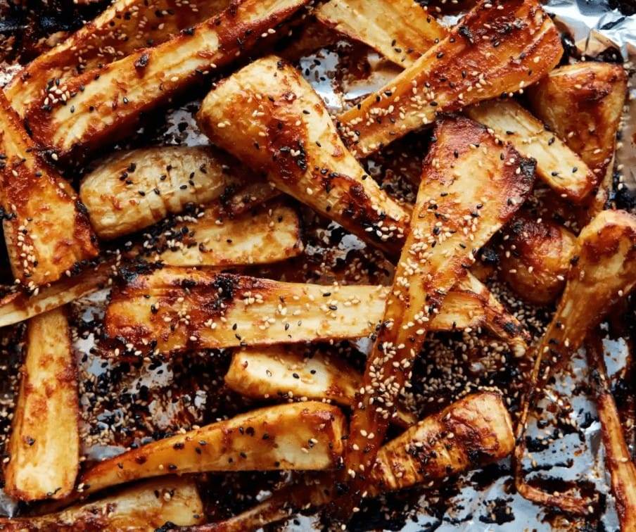 miso parsnips