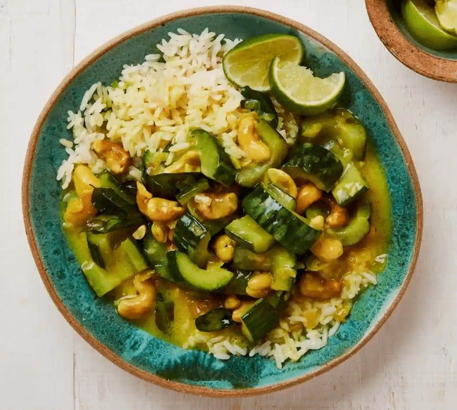 cucumber curry