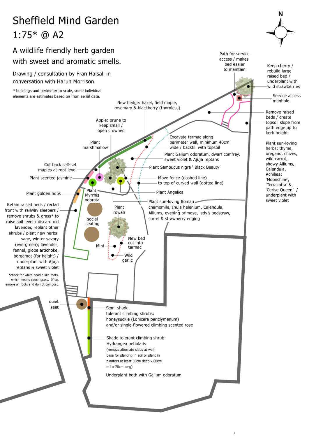 Sheffield Mind, sensory herb garden