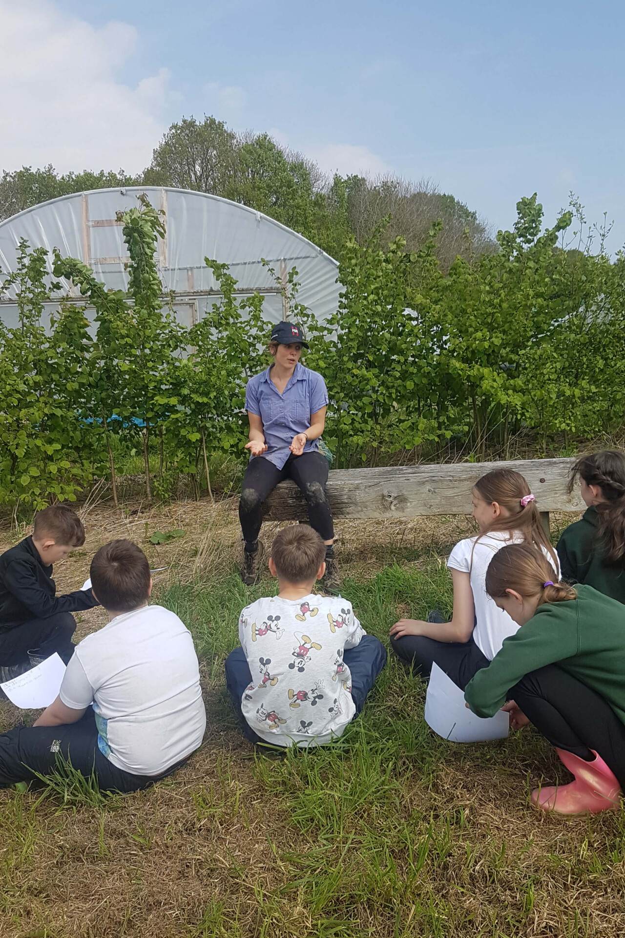 school visit to farm