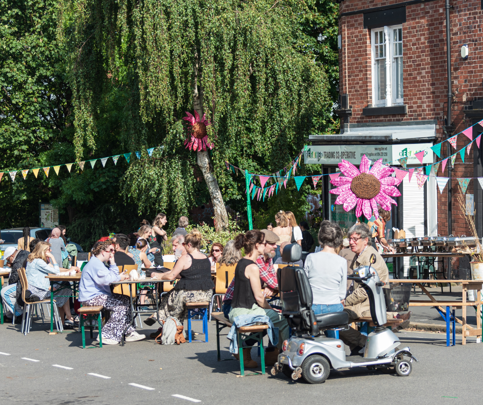 Celebrations outside Regather