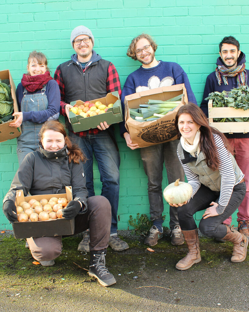 regather veg box team