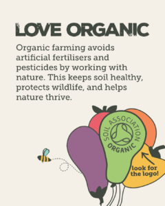 love organic food benefits