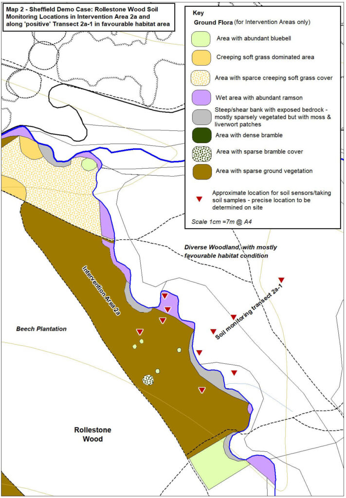InNature Sheffield UK Demo Case Soil Monitoring Map 2